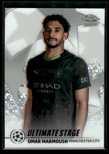 Omar Marmoush 2025 Topps UEFA Club Chrome