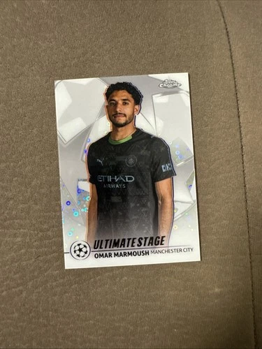 Omar Marmoush 2025 Topps UEFA UCC Flagship
