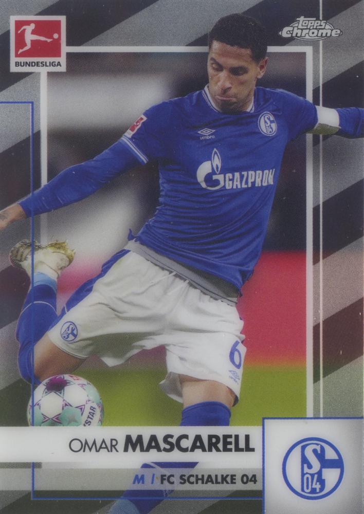 Omar Mascarell 2020 Topps Chrome Bundesliga 89