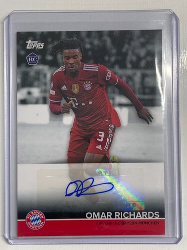 Omar Richards 2021 Topps Bayern Munich