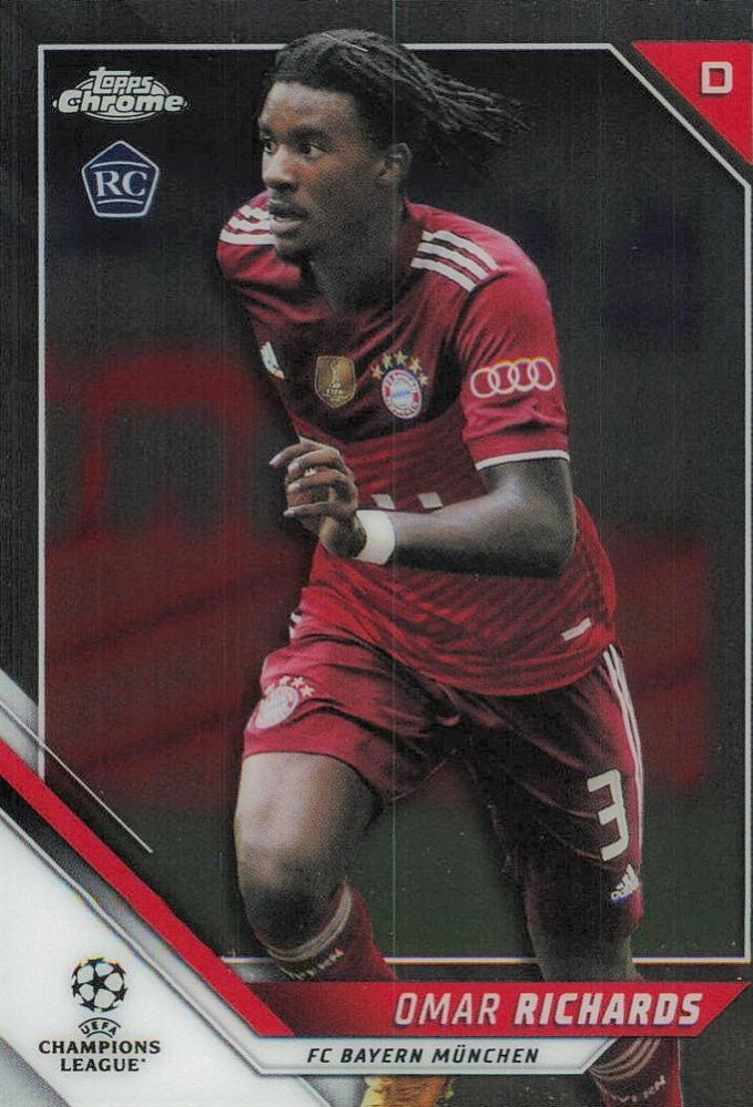 Omar Richards 2021 Topps Chrome UCC 146