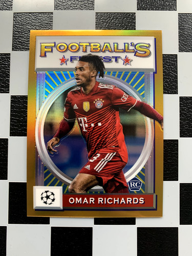 Omar Richards 2021 Topps Finest Gold /50