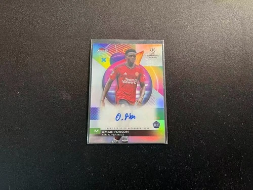 Omari Forson 2023 Topps Finest Silver