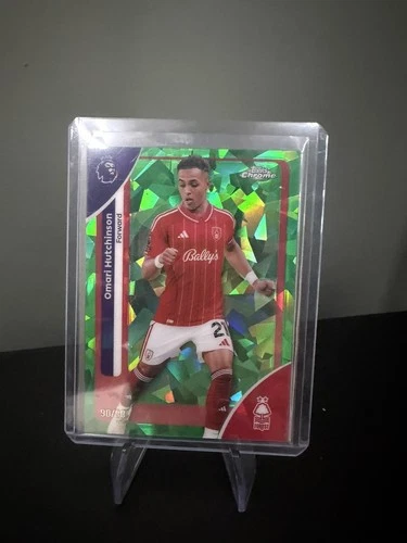 Omari Hutchinson 2025 Topps Chrome Sapphire Green /99