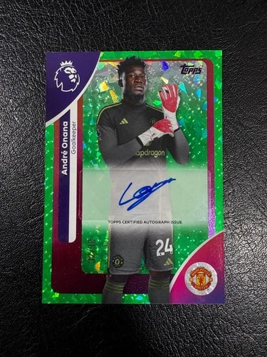 Onana 2026 Topps Premier League Green /99