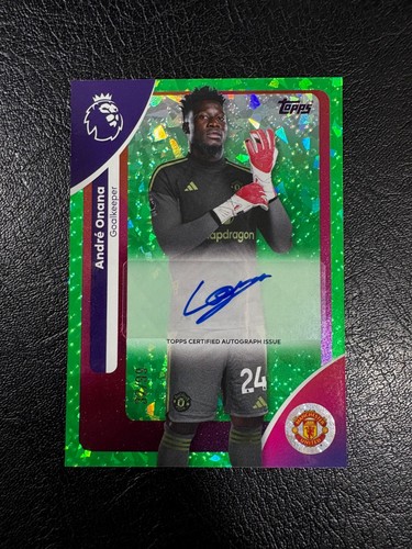 Onana 2026 Topps Premier League Verde /99