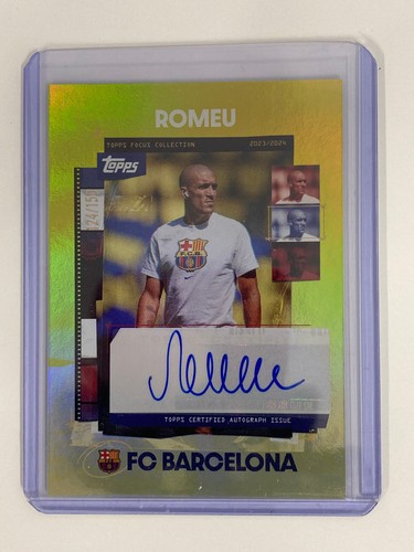 Oriol Romeu 2024 Topps FC Barcelona Focus 124/150
