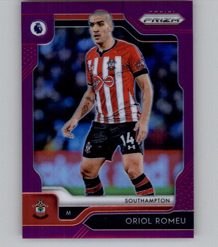 Oriol Romeu 2019 Panini Prizm Premier League Purple Prizm /99