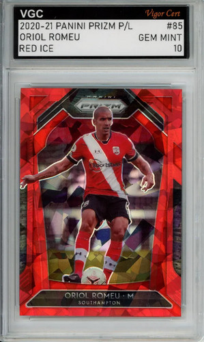 Oriol Romeu 2020 Panini Prizm Premier League Red Ice