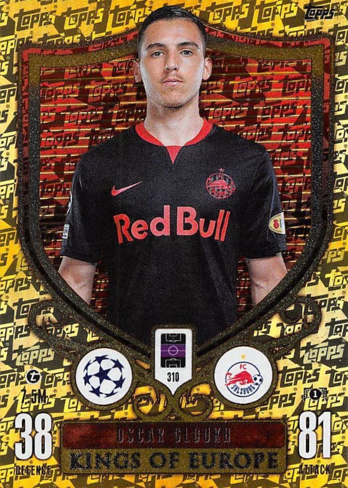 Oscar Gloukh 2023 Topps Match Attax UEFA Club Competitions Extra