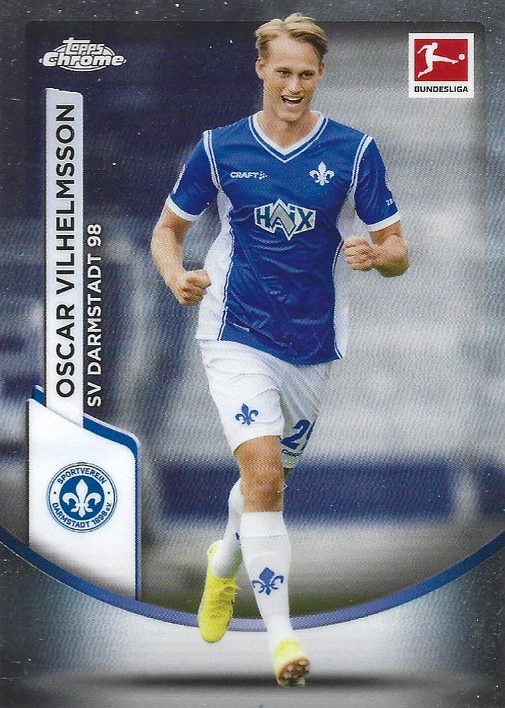 Oscar Vilhelmsson 2023 Topps Chrome Bundesliga