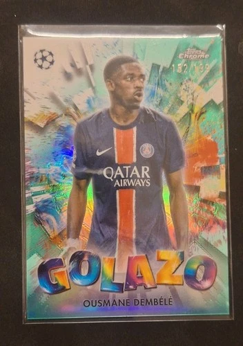 Ousmane Dembele 2024 Topps Chrome /199