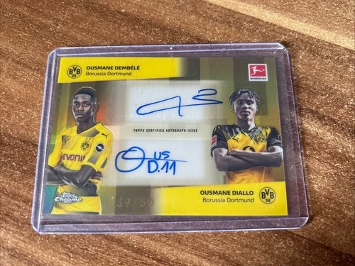 Ousmane Dembele 2025 Topps Chrome 39/50