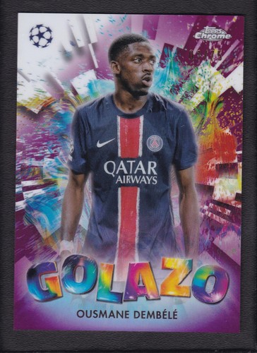 Ousmane Dembele 2025 Topps Chrome /75