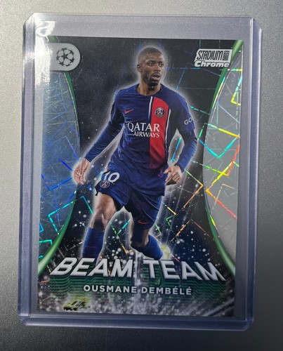 Ousmane Dembele 2023 Topps Chrome Beam Team