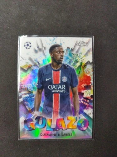 Ousmane Dembele 2024 Topps Chrome Parallel