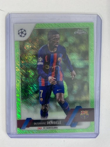 Ousmane Dembele 2023 Topps Chrome Parallel /399