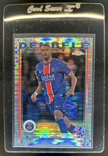Ousmane Dembele 2024 Topps Chrome Pulsar Refractor #109