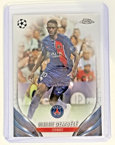 Ousmane Dembele 2023 Topps Chrome Refractor