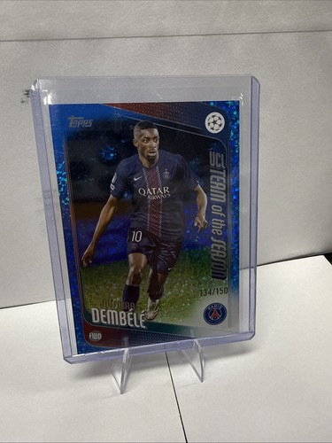Ousmane Dembele 2025 Topps Competiciones de Clubes UEFA #3