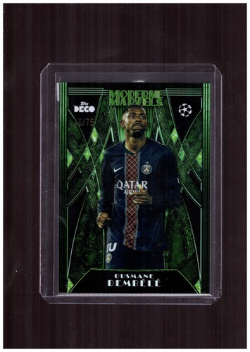 Ousmane Dembele 2025 Topps DECO /75