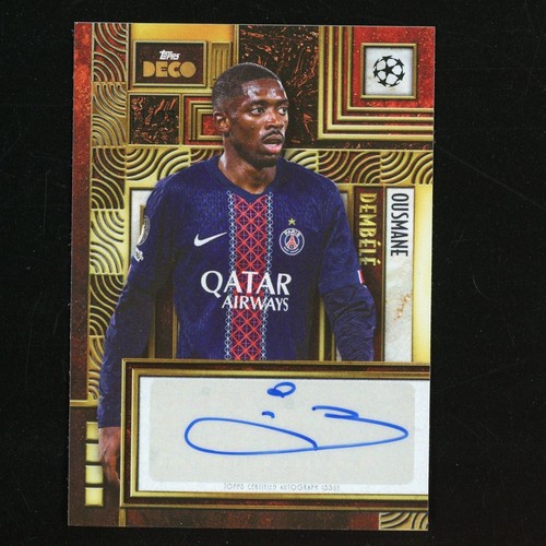 Ousmane Dembele 2026 Topps Deco Orange /25