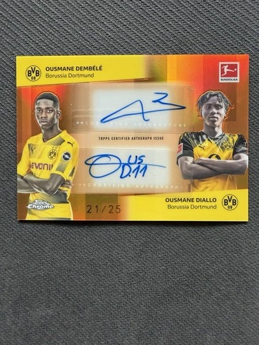 Ousmane Dembele / Diallo 2025 Topps Chrome /25