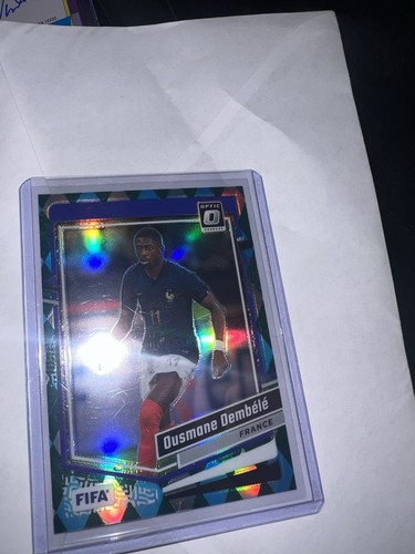 Ousmane Dembele 2023 Panini Donruss FIFA Optic Argyle Prizm