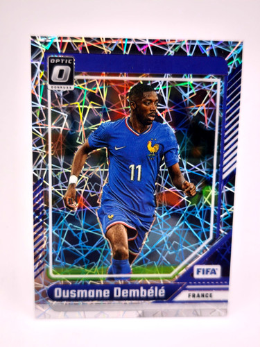 Ousmane Dembele 2024 Panini Donruss Optic Lazer Prizm