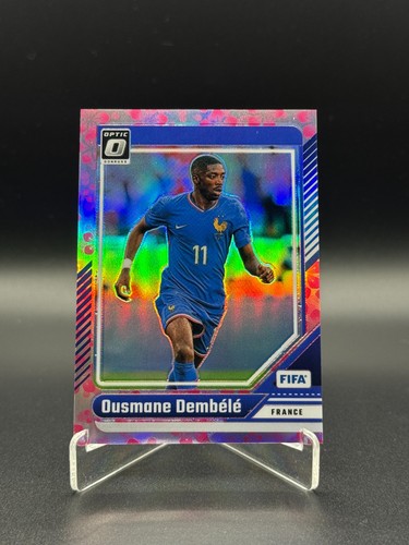 Ousmane Dembele 2024 Panini Donruss Optic Plum Blossom Prizm