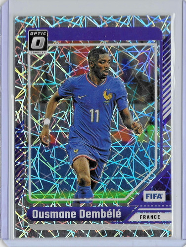 Ousmane Dembele 2024 Panini Donruss Velocity Prizm