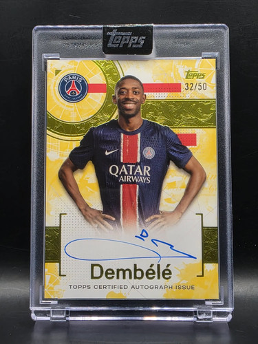 Ousmane Dembele 2024 Topps Exhibition /50