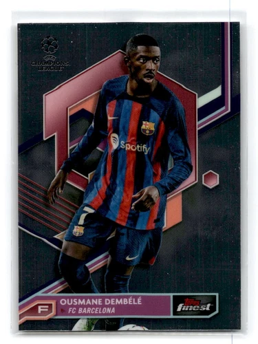Ousmane Dembele 2022 Topps Finest