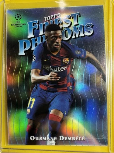 Ousmane Dembele 2019 Topps Finest Refractor