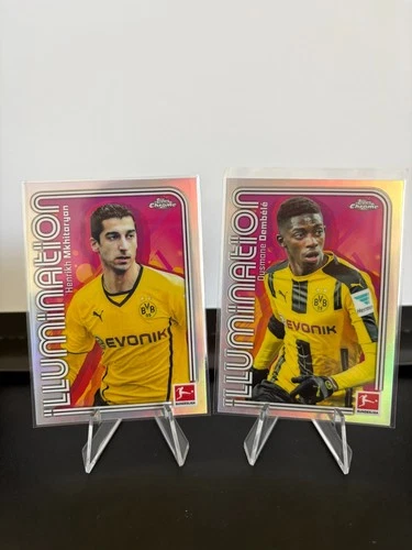 Ousmane Dembele / Henrikh Mkhitaryan 2025 Topps Chrome