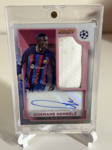Ousmane Dembele 2022 Topps Merlin Chrome