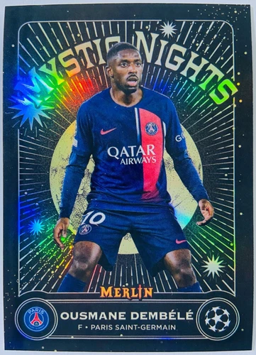 Ousmane Dembele 2023 Topps Merlin Chrome