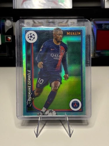 Ousmane Dembele 2022 Topps Merlin Chrome /199