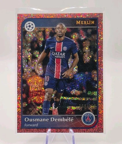 Ousmane Dembele 2024 Topps Merlin Chrome /250