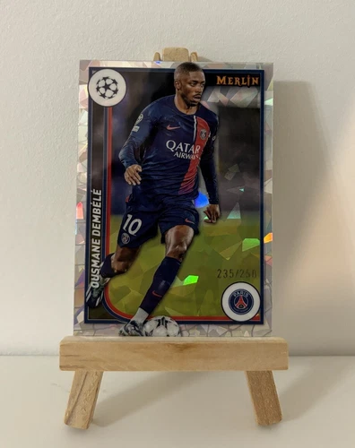 Ousmane Dembele 2023 Topps Merlin Chrome Atomic Refractor /250