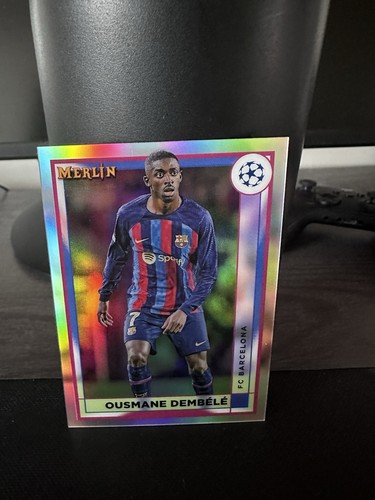 Ousmane Dembele 2022 Topps Merlin Chrome Refractor