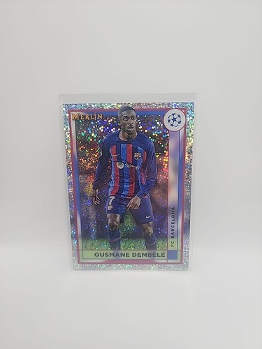 Ousmane Dembele 2023 Topps Merlin Chrome Speckle /150