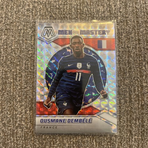 Ousmane Dembele 2021 Panini Mosaic FIFA Road to World Cup Silver Prizm