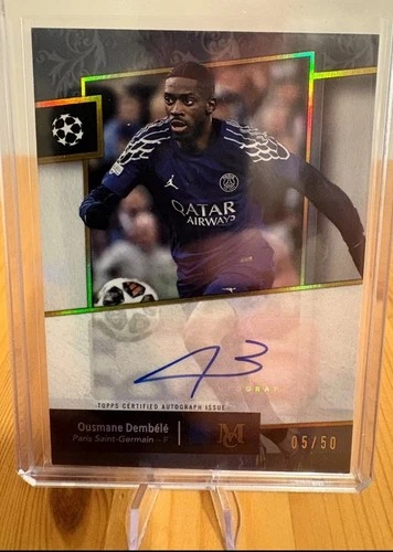 Ousmane Dembele 2024 Topps Museum Collection /50