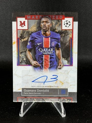 Ousmane Dembele 2024 Topps Museum Collection Marblized /25