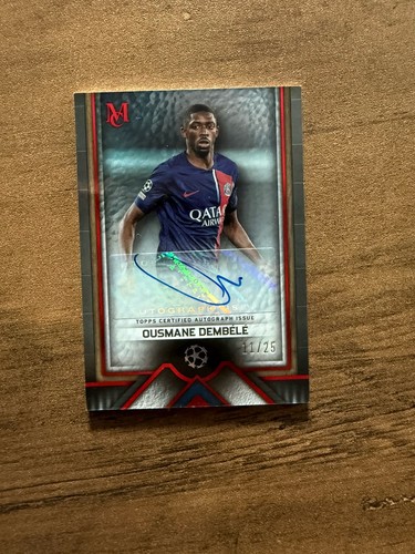 Ousmane Dembele 2024 Topps Museum Red /25