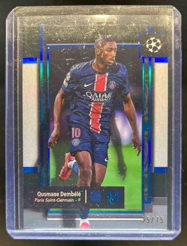 Ousmane Dembele 2024 Topps Museum Sapphire /75
