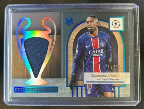 Ousmane Dembele 2024 Topps Museum UEFA Zafiro /75