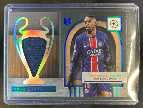 Ousmane Dembele 2024 Topps Museum Zaffiro /75