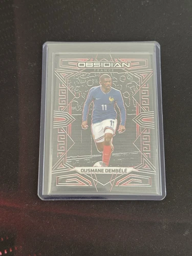 Ousmane Dembele 2023 Panini Obsidian Red /49